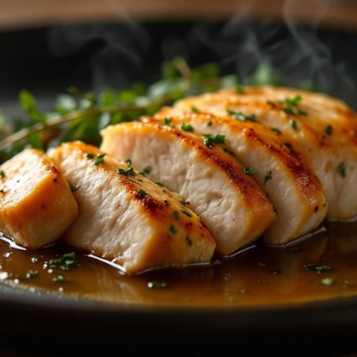 Lemon-Herb Chicken with White Wine Drizzle - Fresh Start 30: A Journey To Better Health
